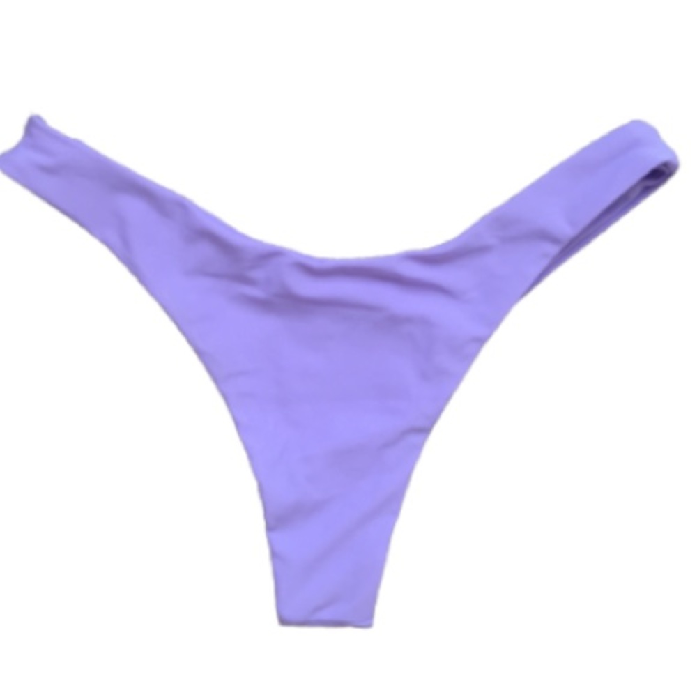 Lilac seamless bikini bottom